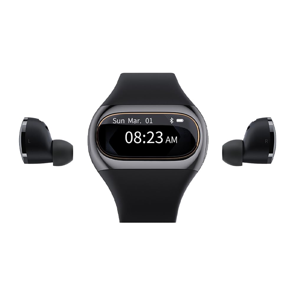Wristwell Pulse – Fitness Band with Wireless Earbuds